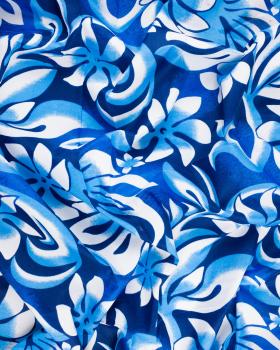 Polynesian fabric ORANA Blue - Tissushop